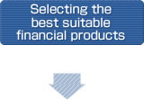 Selecting the best suitable financial products